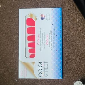 Color street pedicure nail polish strips
